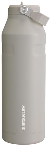 Stanley IceFlow Flip Straw 2.0 Wasserflasche 50 OZ | Eingebauter Strohhalm mit größerer Öffnung | Leicht & auslaufsicher | Isolierter Edelstahl | BPA-