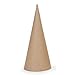 Darice Paper Mache Open Bottom Cone 7 x 3 inches (3-Pack) 2873-310