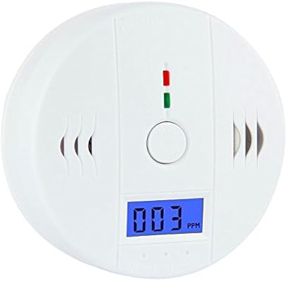 Amazon.com: CO Detector Carbon, Monoxide Alarm LCD Portable ...