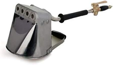 ORAZIO Cement Mortar Spray Gun, 4 Jet Plaster Stucco Sprayer, Automatic Air Hopper Concrete Spray Plaster Gun - Image 3