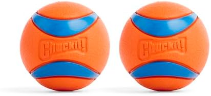 Ultra Balls Taille Moyenne- Lot de 2 Suitable for all breeds of dog
