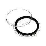 Air-Tite (20) 39mm Black Ring Coin Holder Capsules