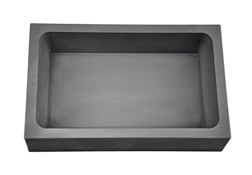 5 lb Pound Rectangle Copper CU Graphite Ingot Mold for Melting Casting Refining Scrap Jewelry