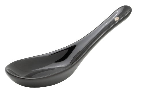 Helen’s Asian Kitchen Chinese Soup Spoon, Ceramic, 5.75-Inches, 1-Ounce