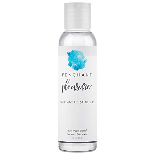 Intimate Lubricants for Sensitive Skin by Penchant Pleasure - Water-Based, Discreet Label - Best Personal Lube for Women and Men - Lubrication Gel with FDA 510k Approval 4oz