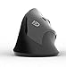 Wireless Vertical Mouse, FD i887 Cordless Optical Ergonomic Right Hand Mouse with 3 Adjustable DPI 800/1200 / 1600, 6 Buttons, Battery Included for PC, Computer, Laptop, Desktop (Black)
