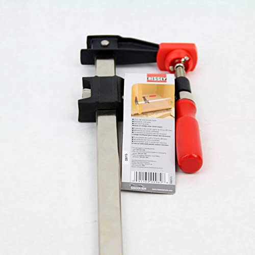 BESSEY GSCC2.524, 24 In, 600 lb clamping force, Clutch Style bar Clamp