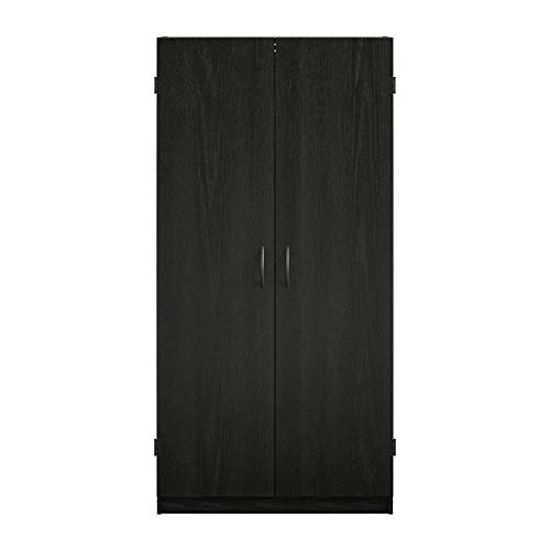 Ameriwood Home SystemBuild Dawson 60" Storage in Black Oak