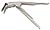 Browne (PG1) 7 1/2" Nickel-Plated Pan Gripper