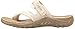Skechers Women's Reggae Trailway Flip Flop, Natural/Cream, 11 M US