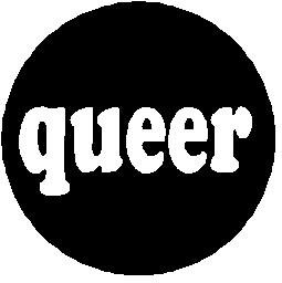 QUEER Pinback Button 1.25" Pin / Badge