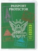 Transparent Plastic Passport Cover - 15 Pack by Protector
