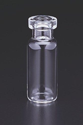 JG Finneran 32011S-1232 Borosilicate Glass Snap Ring Crimp Top Vials, 2ml Capacity, 12mm Diameter, 32mm Height, 11mm Crimp, Amber (Case of 1000)