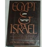 Front cover for the book Egypt and Israel by Howard Morley Sachar