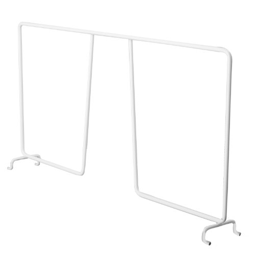 John Sterling 0372-WT TRAK-MOUNT Wire Shelf Divider for Wire Shelving, Warm White