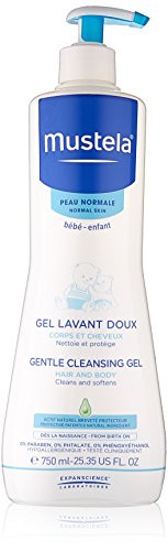 Mustela Gentle Cleansing Body Gel, 25.35 oz