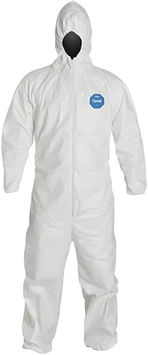 DuPont Tyvek 400 Disposable Protective Coverall with Open Wrists