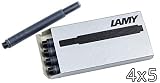 Lamy T10 Ink Cartridges Set of 4 Large Capacity Black 1.25 ml each view 2