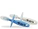 ZoLi BC15CGBW02 Chubby Gummy Gum Massager, Blue/White