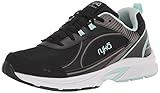 Ryka Womens Sky Walk 4 Sneaker, Black/Light