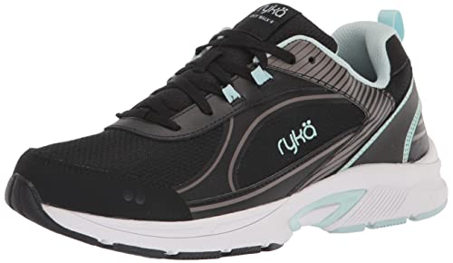 Ryka Womens Sky Walk 4 Sneaker, Black/Light