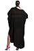 Prime Leader Black Draped Plus Size Cover-up(Black,one size)