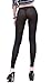 Zukzi Women's Stretchy Sexy See Through Leggings Sheer Leggings Clubwear, Black, US 6