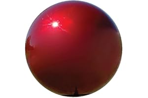 Very Cool Stuff RED06 Mirror Ball 6-Inch Red Stainless Steel Gazing Globe