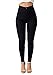 RU HUA Women’s Classic High Waist Denim Skinny Jeans Black