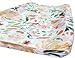 Baby Girl Crib Bedding Floral Changing Pad Cover (Secret Garden)