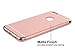 RORSOU iPhone 6s Plus Case, iPhone 6 Plus Case, 3 in 1 Ultra Thin and Slim Hard Case Coated Non Slip Matte Surface with Electroplate Frame for Apple iPhone 6/6s Plus(5.5') - Rose Gold