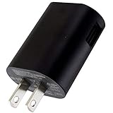 BlackBerry Original Wall Travel Fast Charger Adapter 1300mA ASY-58929-001 for KEYone, KEY2 & QC 2.0, 3.0 Devices - (Black) Bulk Packaging