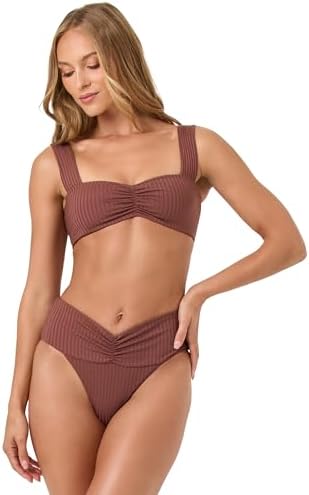 Amazon.com: L*Space Hazel Bikini Top for Women, Ribbed Bralette