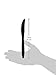 Big Party Pack Jet Black Plastic Knives - Pack of 100