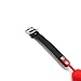 SCARLET KITTEN Medium Bite Ball Leather and Silicone for Women Men, Red