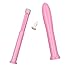 Disposable Vaginal Applicator Lubricant Injector Syringe Lube Tube (10 Pack) (Pink) fits Vaginal Gels,Liquids, Individually Wrapped (10 Pack) (Clear)