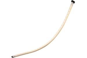 SUPVOX Violin Humidifier for F-Holes: Soft Rubber Soundhole Humidifier to Prevent Cracking - Easy-Use Case Humidity Control for 4/4 Violin (White)