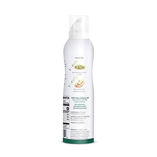 image for Chosen Foods Extra Virgin Olive Oil Spray 4.7 oz., Non-GMO, Propellant