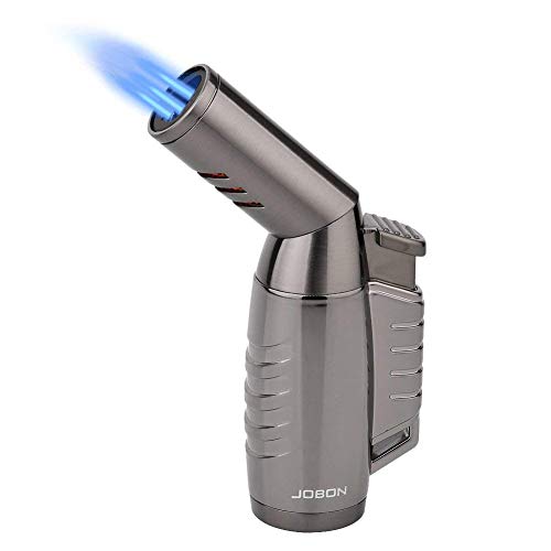 LAZU Jet Lighter, Lighter ZB578 Windproof Adjustable Nozzle Turbo 3