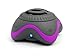 Kinivo ZX100 Mini Portable Speaker with Rechargeable Battery and Enhanced Bass Resonator (Grey, Purple)