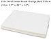 InteVision 400 Thread Count, 100% Egyptian Cotton Bed Wedge Pillowcase; Replacement Cover Designed to Fit The 12