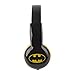 Batman Kids Safe Over The Ear Headphones HP2-03082 | Kids Headphones, Volume Limiter for Developing Ears, 3.5MM Stereo Jack, Recommended for Ages 3-9, by Sakar,Yellow