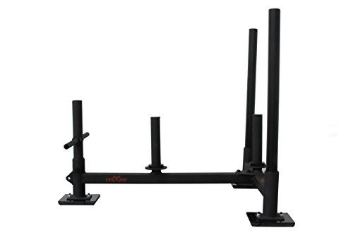 CFF Gen 3 High/Low Push Pull Sled with Heavy Duty Replaceable Skis, Black - Thumbnail 3