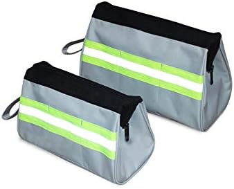 QuTess Tool Bags Gardening Tote Bag Outdoor Multi Pocket Garden Tool Kit Holder Bag Compact Hand Tool Gardeners Storage Bag Tote Organizer Garden Tote Multifunction Oxford Canvas Waterproof Toolkit