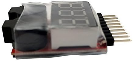 YUNIQUE GERMANY 2-Piece Buzzer 1S - 8S Lipo Alarm Warner Protection Checker Voltage Buzzer Beeper 1S 2S 3S - Image 4