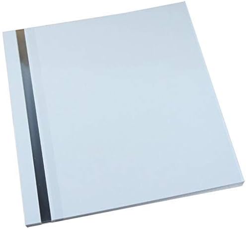 IDULL White Scrapbook Refill Pages Magnetic 10 Sheets 8.5”x11”