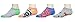 Collettie Betty Girls No Show Socks 12 Pack