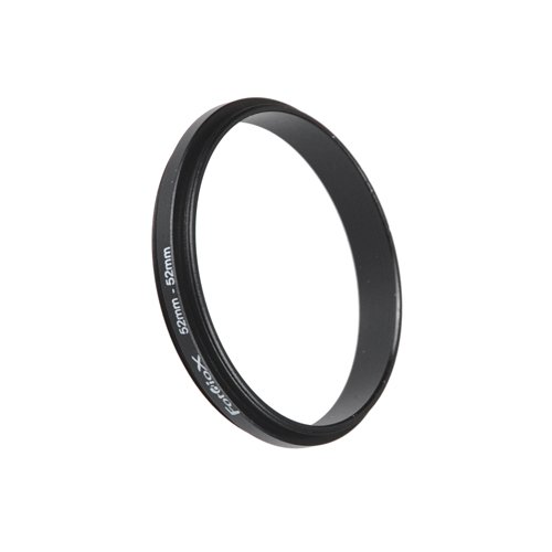 Fotodiox 52mm Macro Reverse Ring Adapter - All-Metal Close-Up for Nikon Canon Sony Olympus Pentax