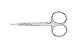 STALEKS Stainless Steel Extra Pointed Handmade Cuticle Scissors. Classic'20 4.13 Inch Scissors with Curved Blades and Blade Protector. Handmade in Europe
