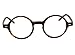 Agstum 42mm Handmade Vintage Retro Round Optical Eyeglass Frame